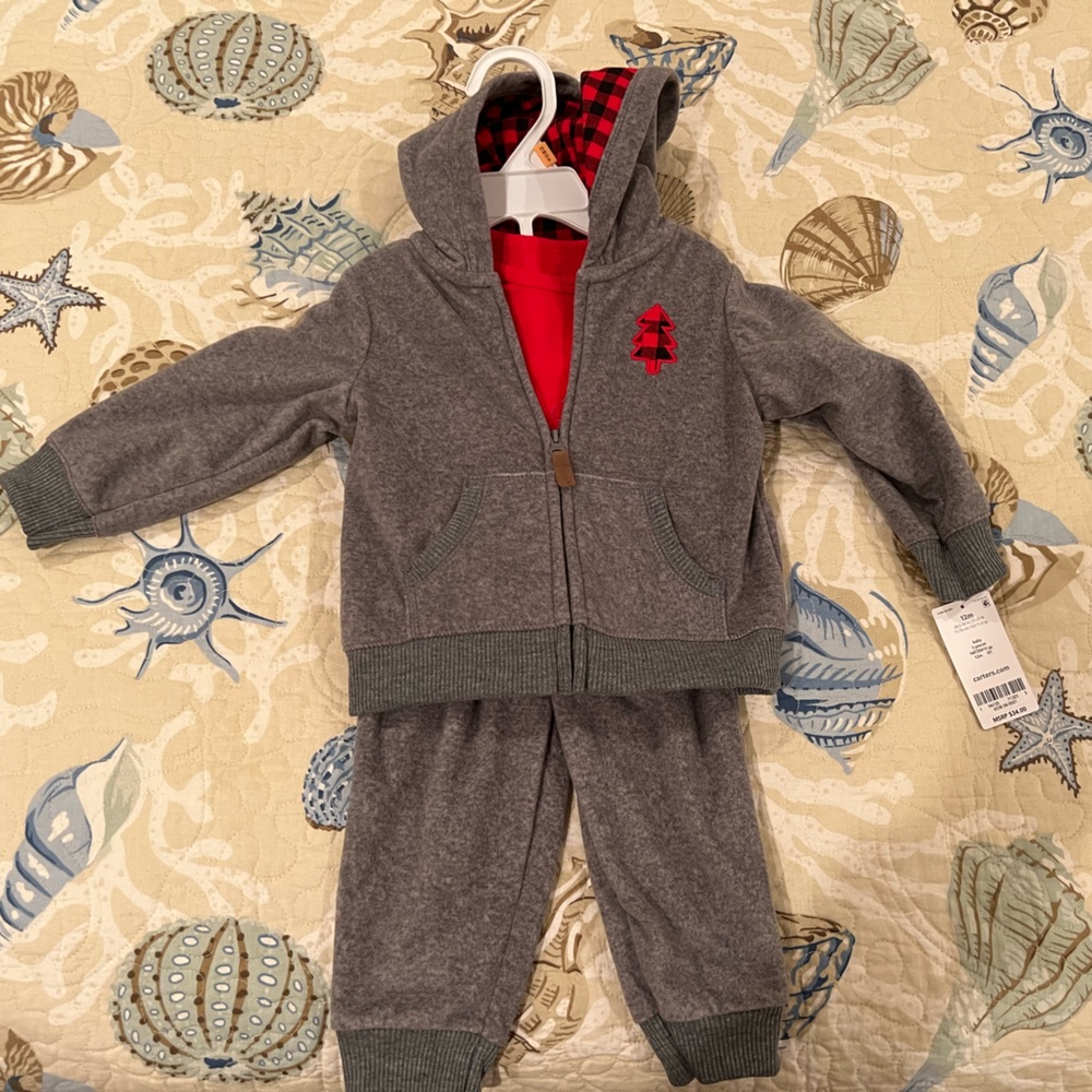 12 Month Baby Carter’s 3- Piece Set